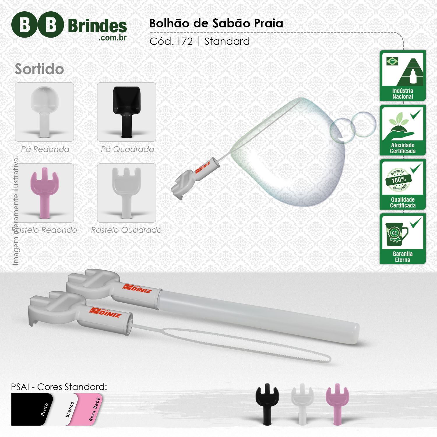 Imagem de Bolhão de Sabão Gigante Praia