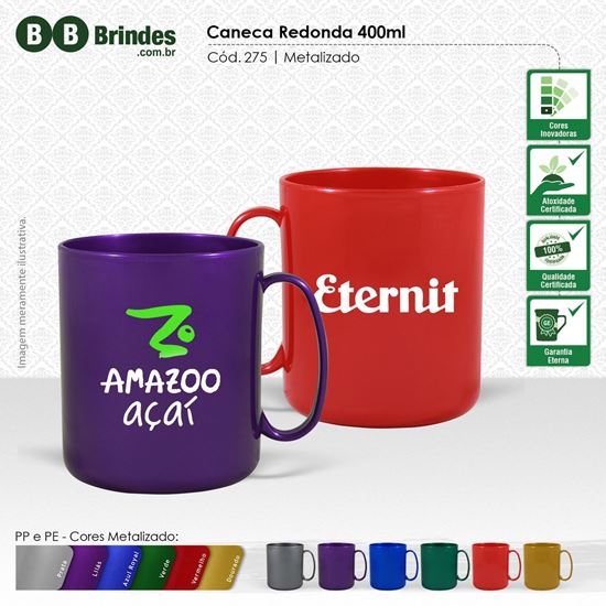 Imagem de Caneca redonda 400ml