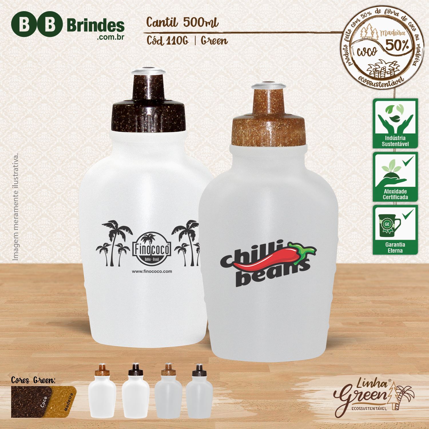 Imagem de Cantil 500mL GREEN