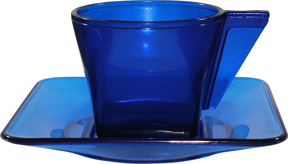 Imagem de Conjunto Xícara e Pires 50 mL - PS CRISTAL