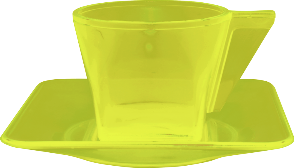 Imagem de Conjunto Xícara e Pires 50 mL - PS CRISTAL