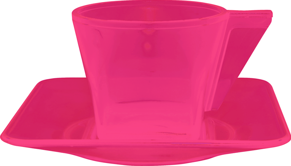 Imagem de Conjunto Xícara e Pires 50 mL - PS CRISTAL