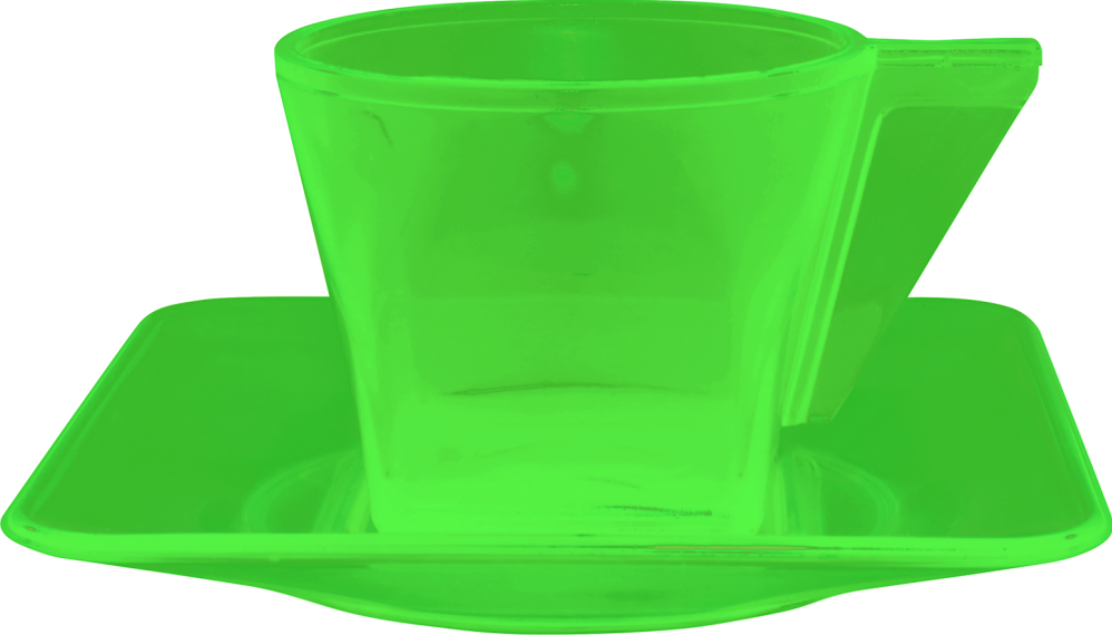 Imagem de Conjunto Xícara e Pires 50 mL - PS CRISTAL