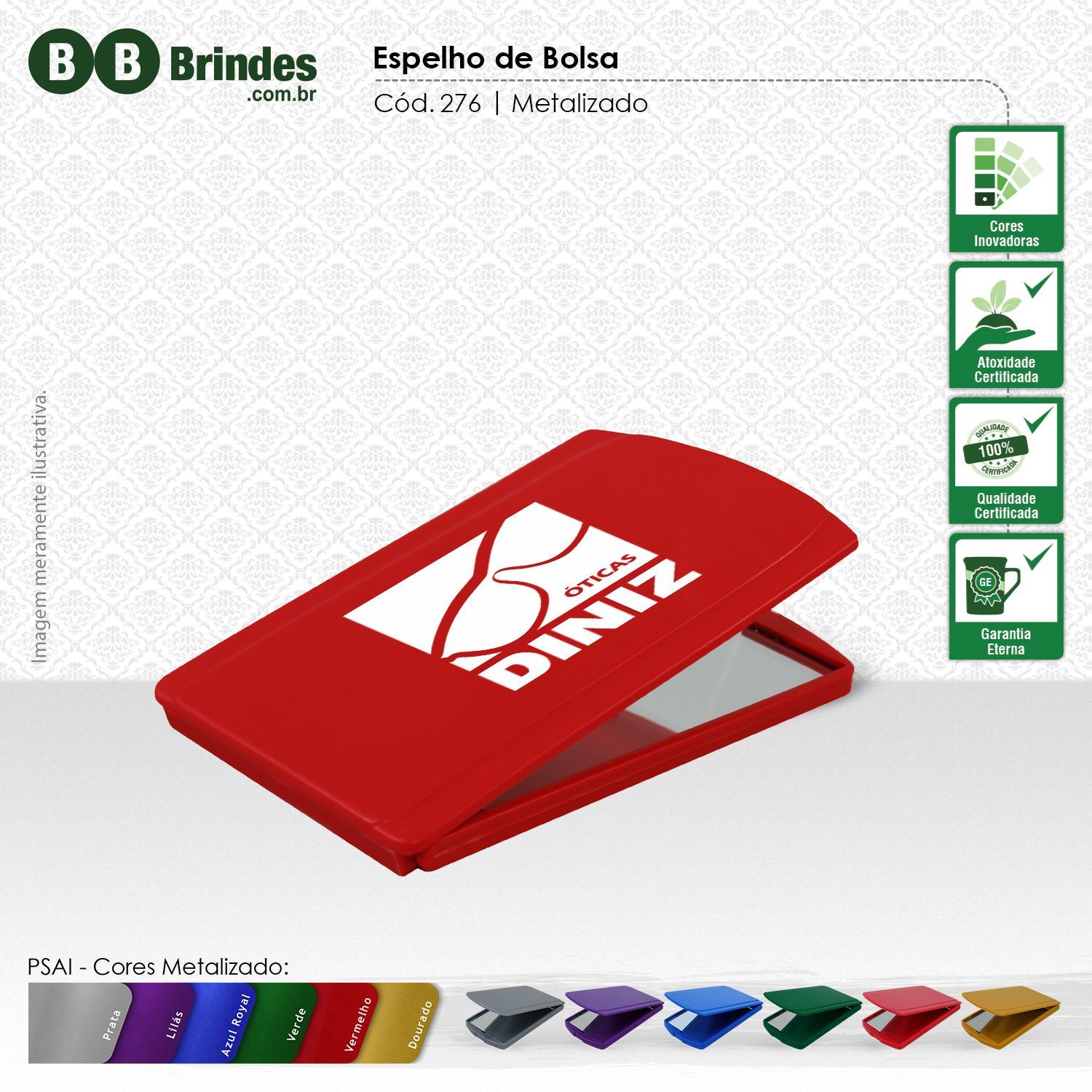 Imagem de Espelho de bolsa