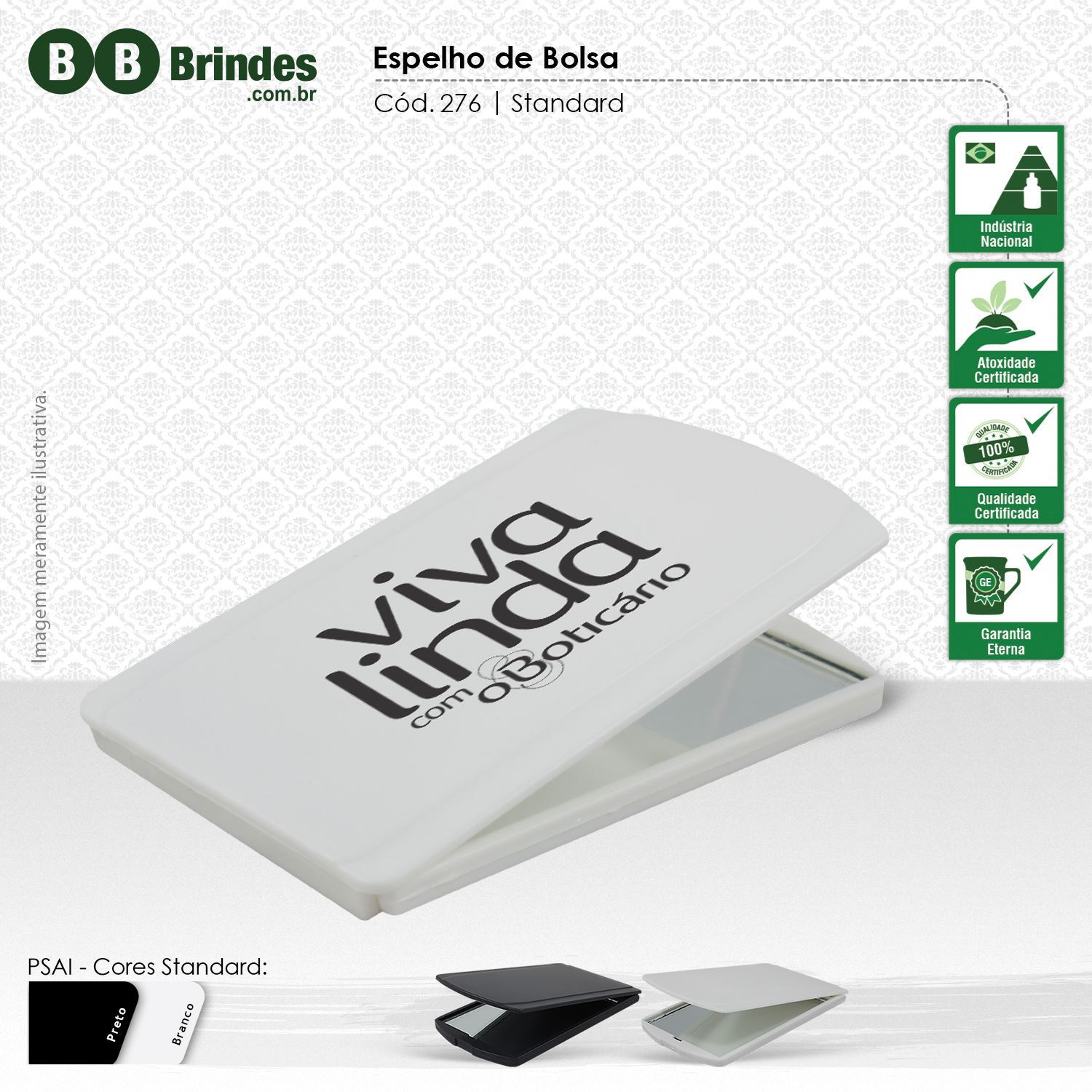 Imagem de Espelho de bolsa