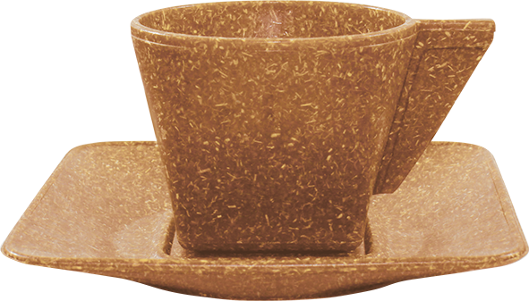 Imagem de Conjunto Xícara e Pires GREEN