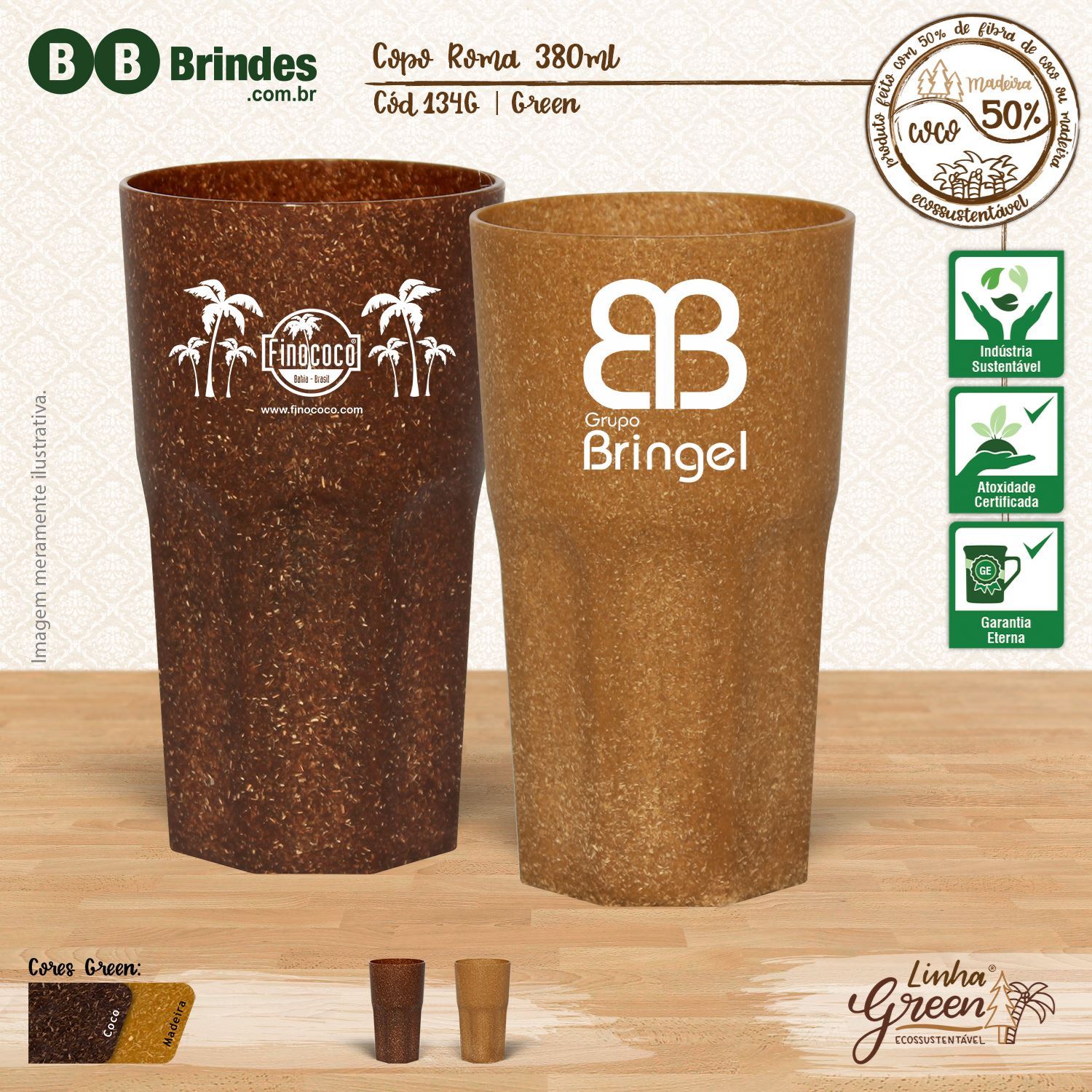 Imagem de Copo Roma GREEN