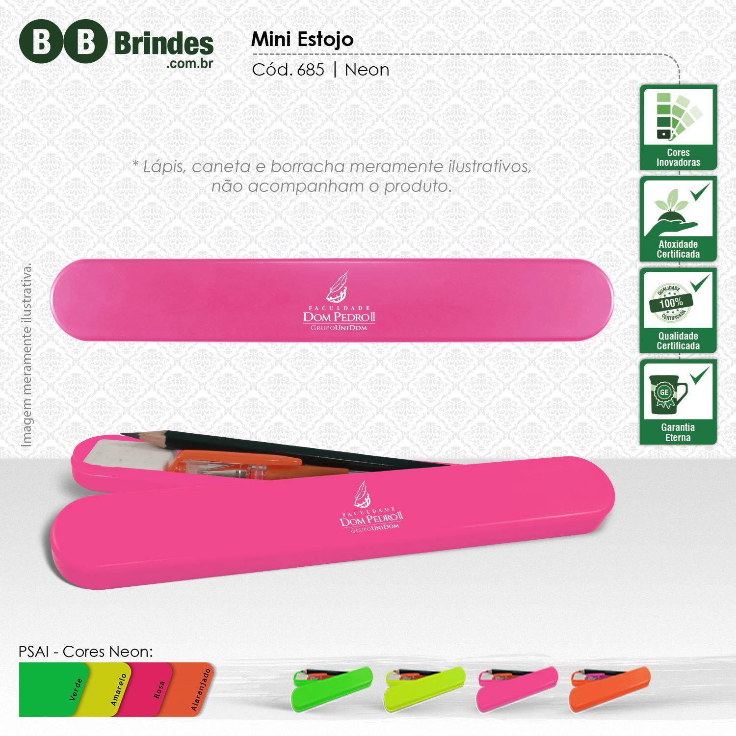 Imagem de Mini Estojo Escolar