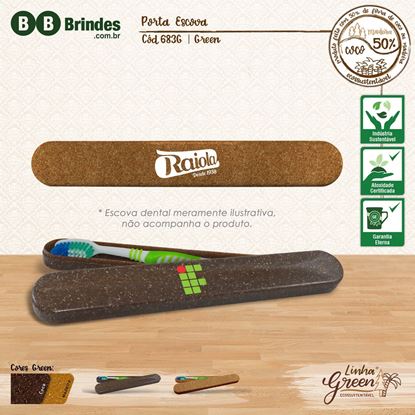 Imagem de Porta Escova Green