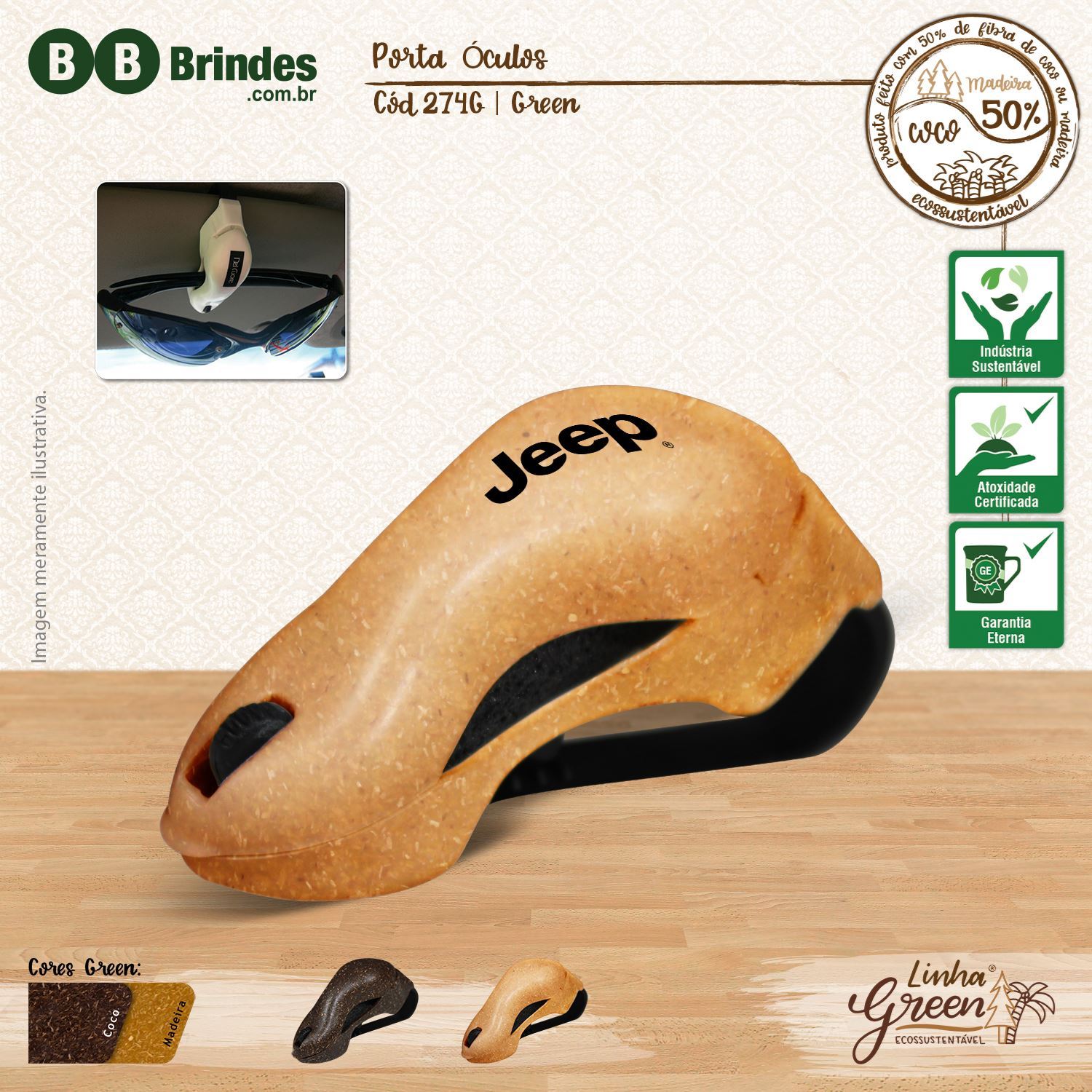 Imagem de Porta óculos - Linha Green