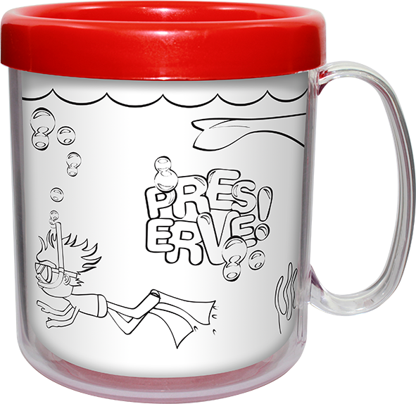 Imagem de Caneca térmica Infantil 300mL