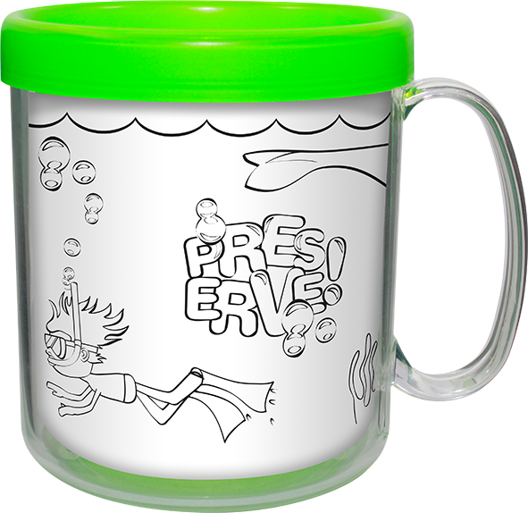 Imagem de Caneca térmica Infantil 300mL