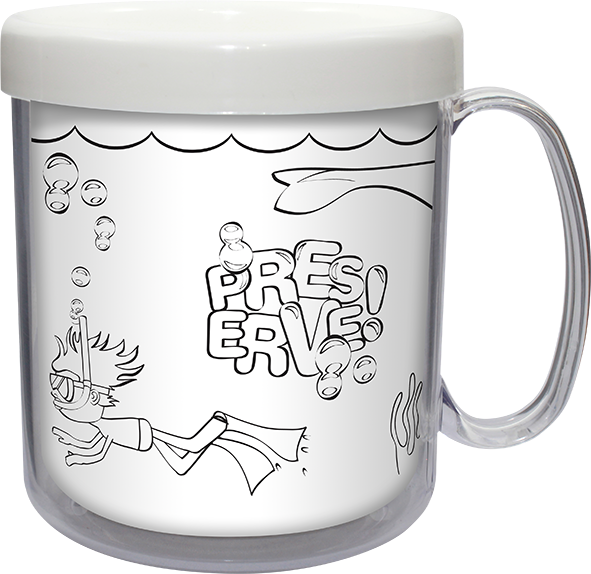 Imagem de Caneca térmica Infantil 300mL