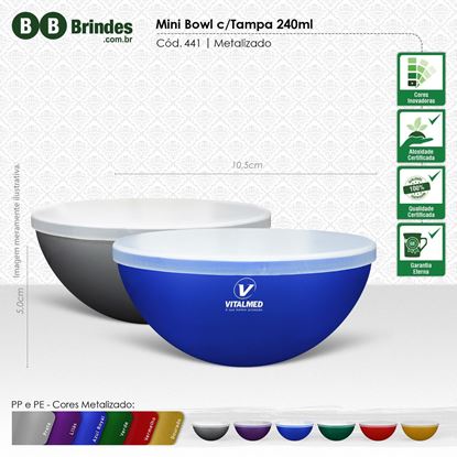Imagem de Mini Bowl 240mL com tampa