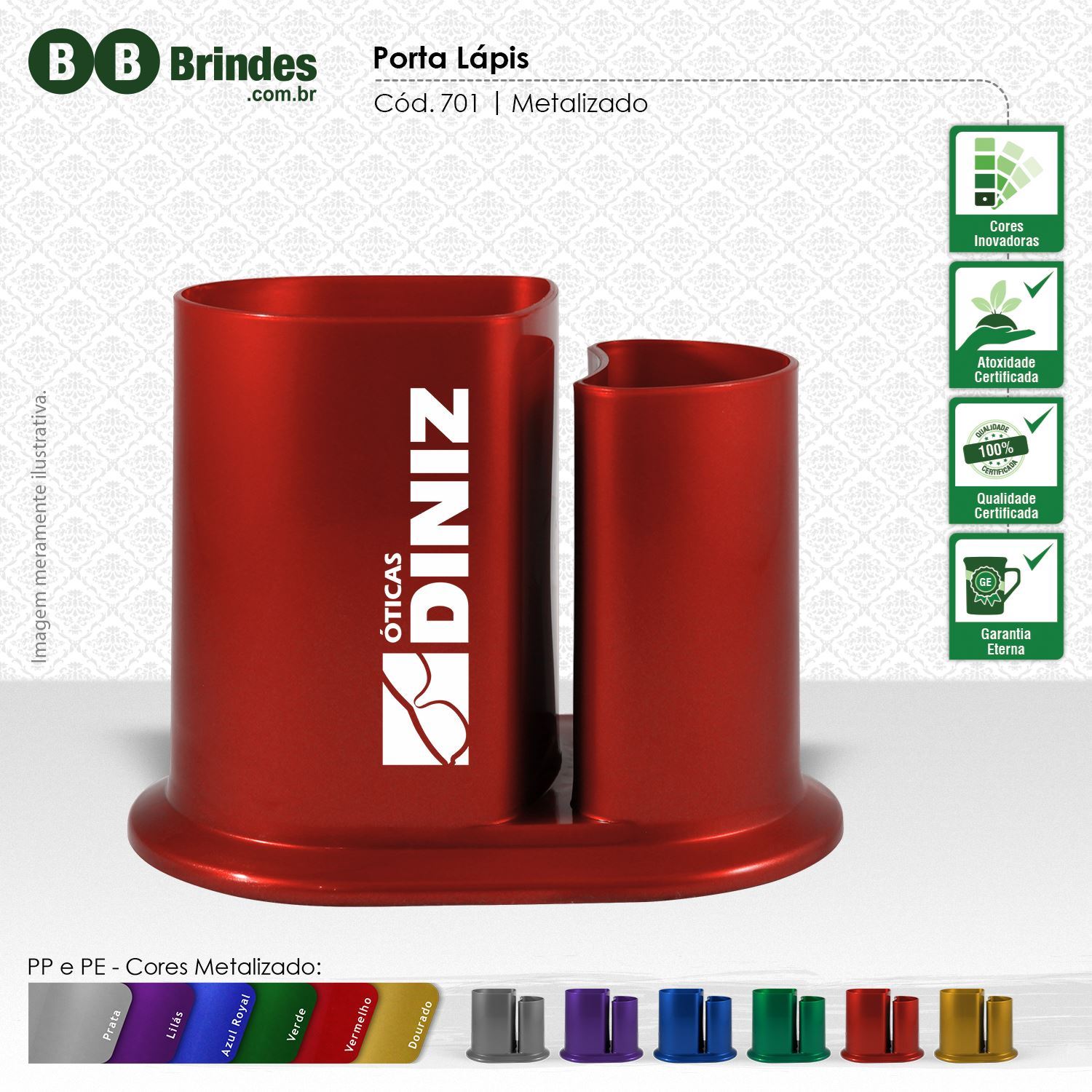 Imagem de Porta Lápis Duo