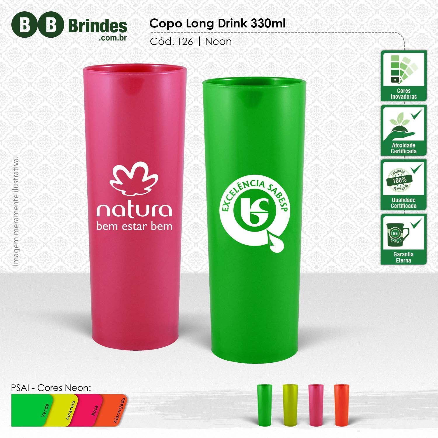 Imagem de COPO LONG DRINK 330mL PS