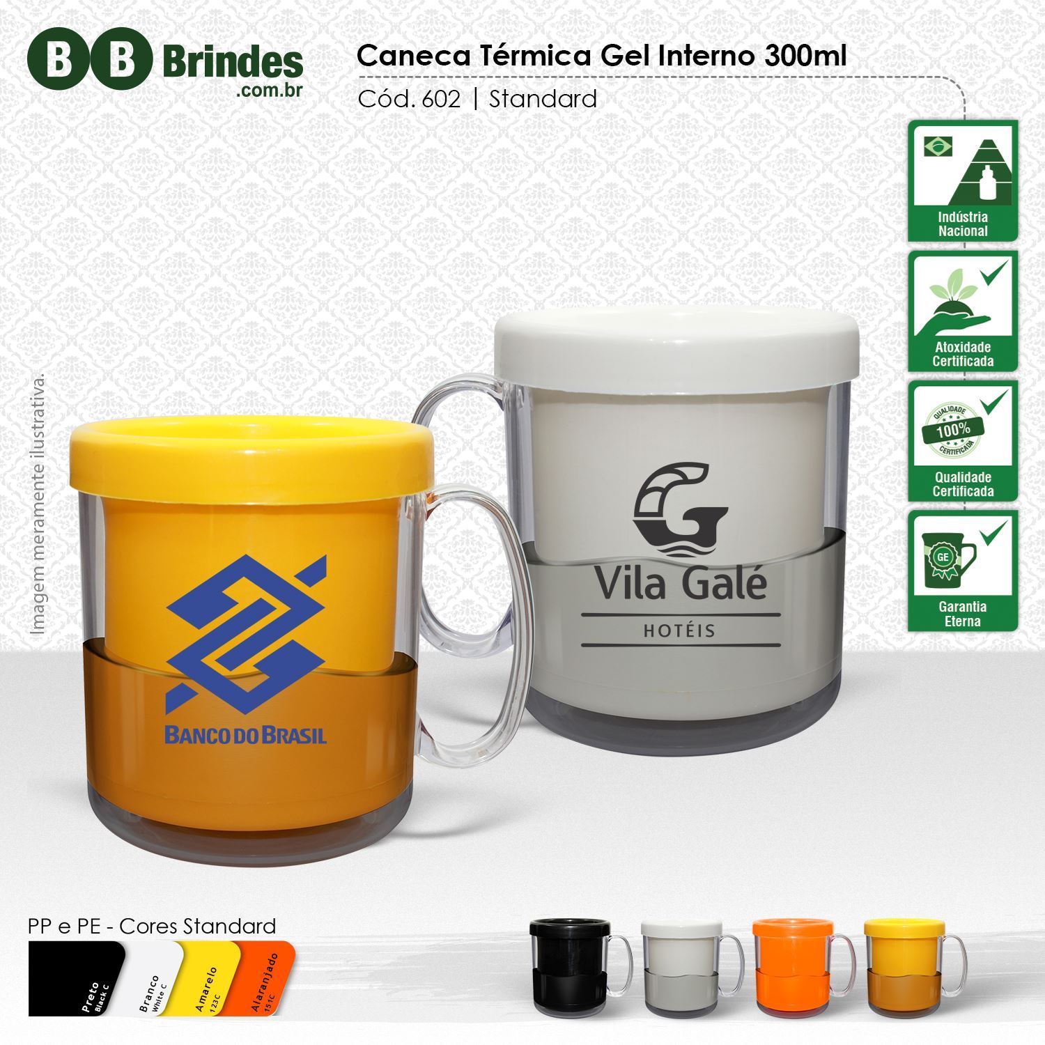 Imagem de Caneca Térmica Gel 300mL