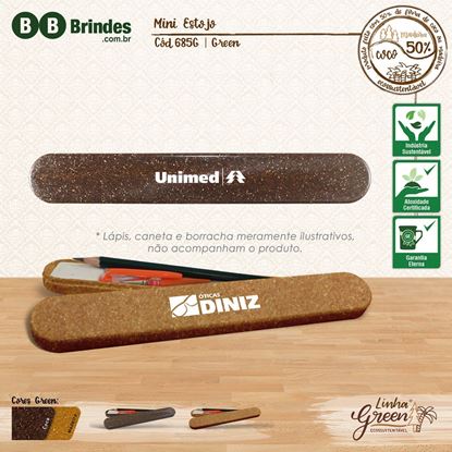 Imagem de Mini Estojo Escolar GREEN