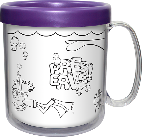 Imagem de Caneca térmica Infantil 300mL Refil CL
