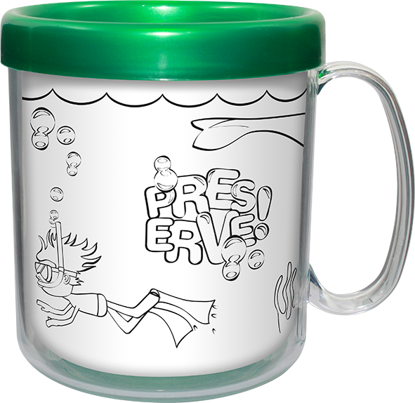 Imagem de Caneca térmica Infantil 300mL Refil CL