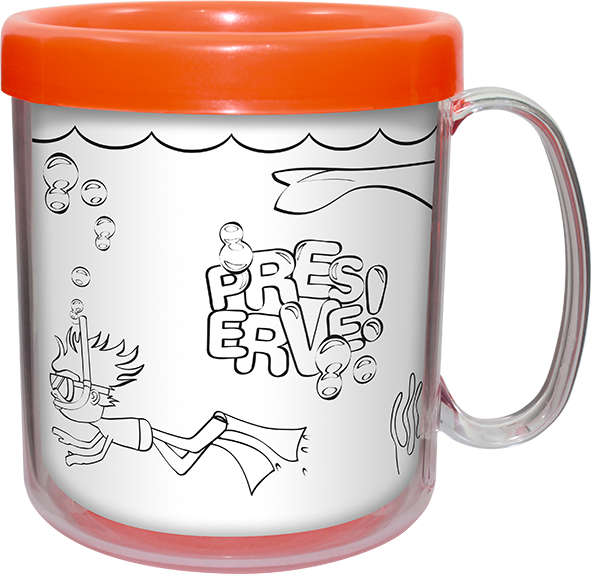 Imagem de Caneca térmica Infantil 300mL Refil CL