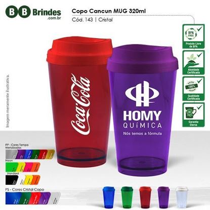 Imagem de Copo Cancun Cristal MUG 320ml